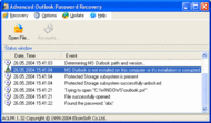 Advanced Outlook Password Recovery screenshot